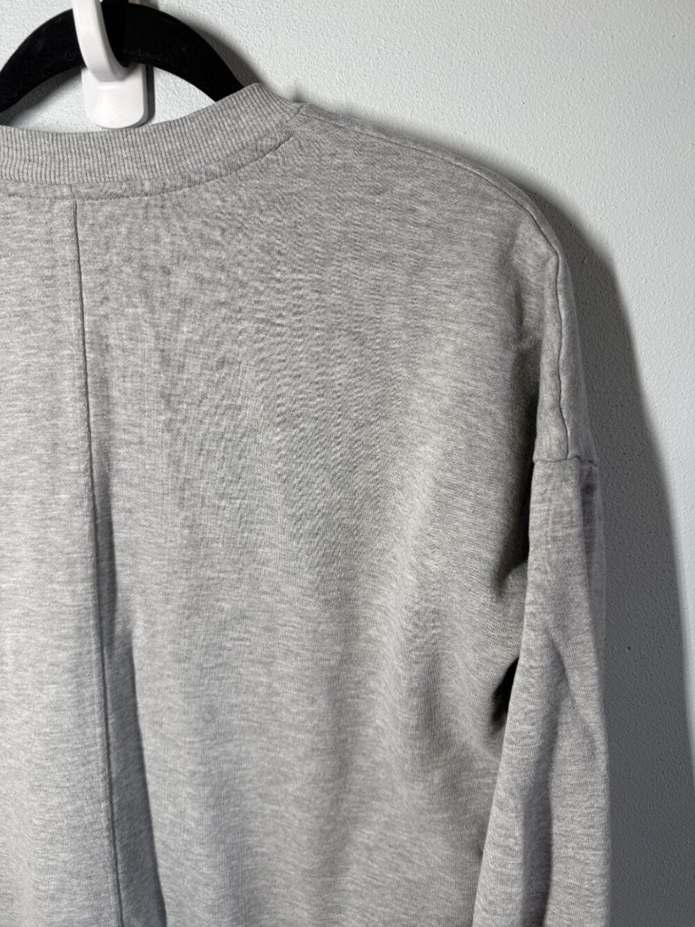 Zenana Womens Small Gray Sweatshirt Crewneck Pullover Cozy Pockets Lounge Casual - Picture 6 of 12